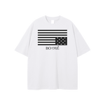 BOMé AMERICANA TEE IN WHITE