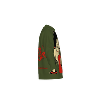 BETTY BOOP CREWNECK IN FOREST GREEN
